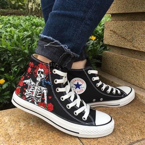 grateful dead shoes converse